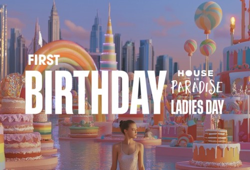 O Beach Dubai Anniversary with House In Paradise!