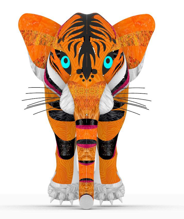 Crane sketch ready for production.